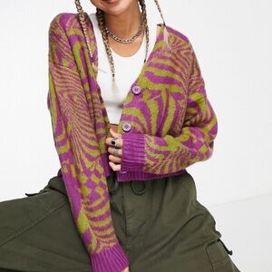 The Ragged Priest Boxy Cardigan, size XS